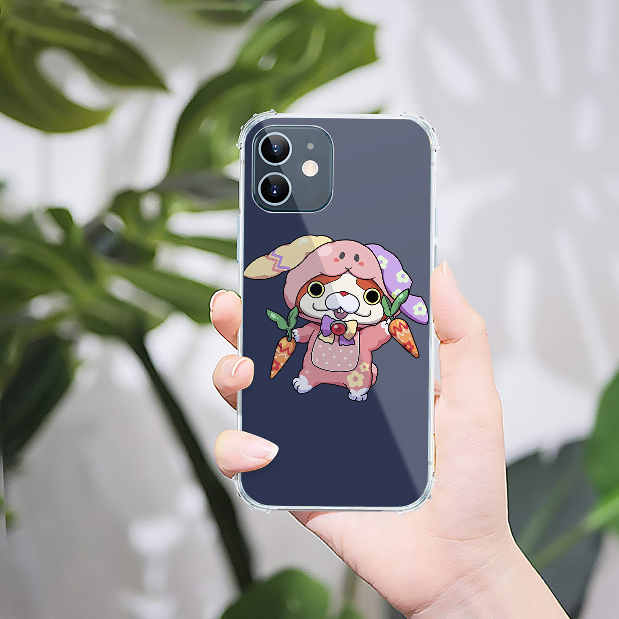 （画像用） 妖怪ウォッチ Yo-kai Watch 【iPhone 12シリーズ対応】透明スマホケース（クリアソフトケース）